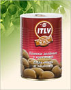 Оливки зел. ITLV с кост. XXL 400 г Оливки зел. ITLV с кост. XXL 400 г