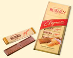 «ROSHEN Elegance» тем. мол. з подріб. мигдалем, 100 г
