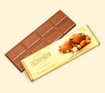 «ROSHEN» екстрамол. з карамел. мигдалем і ціл. ліс. гор., 100 г