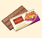 «ROSHEN» екстрамол. з подріб. ліс. гор. та родзинками, 100 г