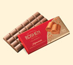 «ROSHEN» пористий темний молочний, 100 г