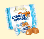 «Стакан молока» з молочною начинкою, 250 г
