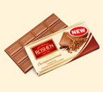 «ROSHEN» екстрамол. з бісквітними краплями, 100 г
