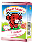 Сыр плавленый «Веселая Коровка» «З шинкою» брикет